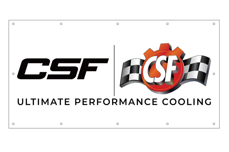CSF PRT9274 - CSFPRT9274 - CSF Race Vinyl Banner 3ft x 6ft - Shipped in Europe - Tuningsupply.com