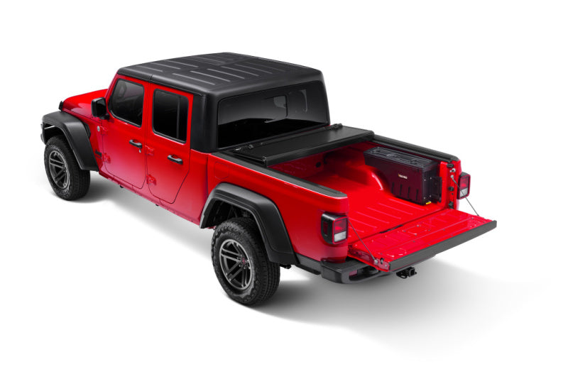 Undercover SC304P - UNDSC304P - UnderCover 2020 Jeep Gladiator Passengers Side Swing Case - Black Smooth - Shipped in Europe - Tuningsupply.com