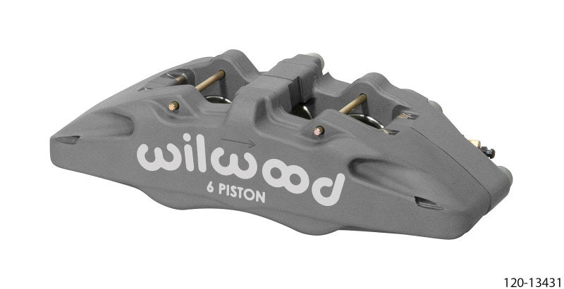 Wilwood 120-13431 - WIL120-13431 - Wilwood DynaPro DP6 Lug Mount Anodized Alum. Caliper 1.62in/1.38in/1.38in Piston .38in Rotor - Left - Shipped in Europe - Tuningsupply.com