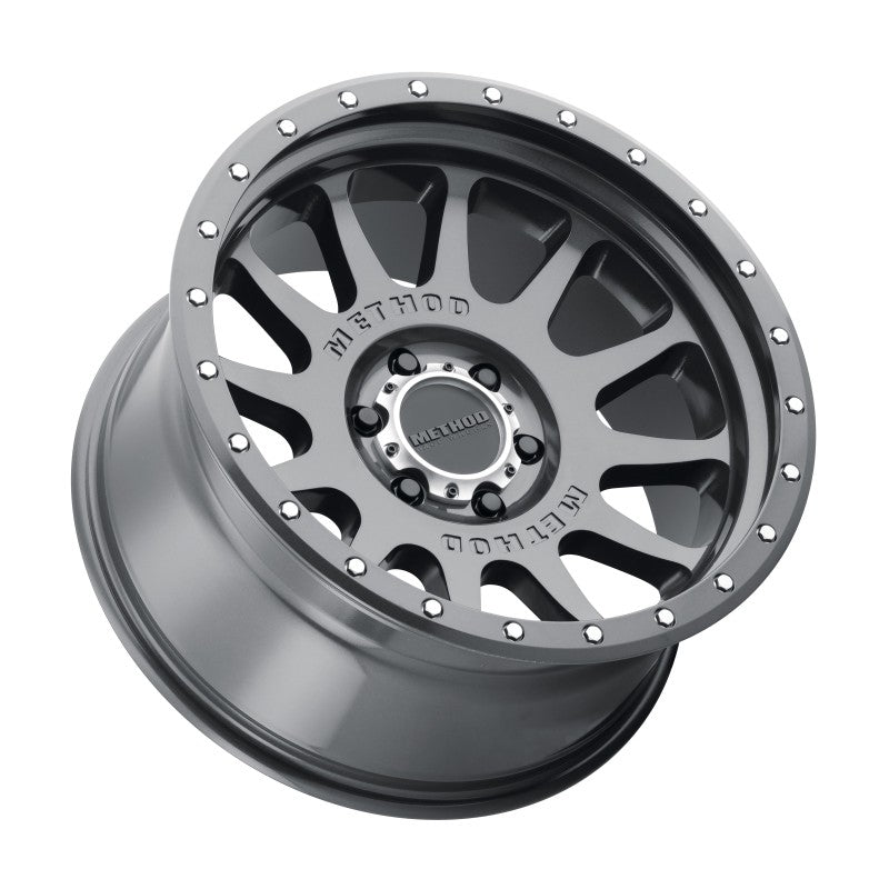 Method Wheels - MRWMR60521060824N - Method MR605 NV 20x10 -24mm Offset 6x5.5 106.25mm CB Gloss Titanium Wheel - Shipped in Europe - Tuningsupply.com