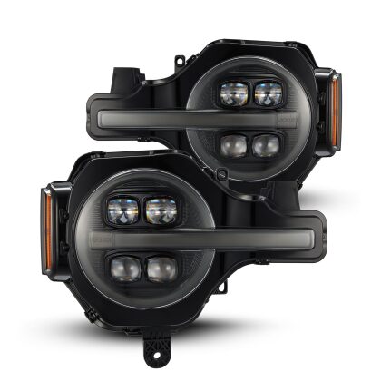 AlphaRex 880259 - arx880259 - AlphaRex 21-23 Ford Bronco NOVA LED Proj Headlights Alpha-Black w/Activ Light/Seq Signal/DRL - Shipped in Europe - Tuningsupply.com