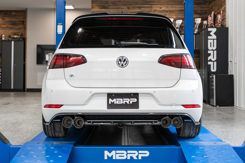MBRP PS4603304 - MBRPS4603304 - MBRP 15-19 VW Golf R 3in Cat Back Single Exit Exhaust Pro Series w/ Valve Delete - T304 - Shipped in Europe - Tuningsupply.com
