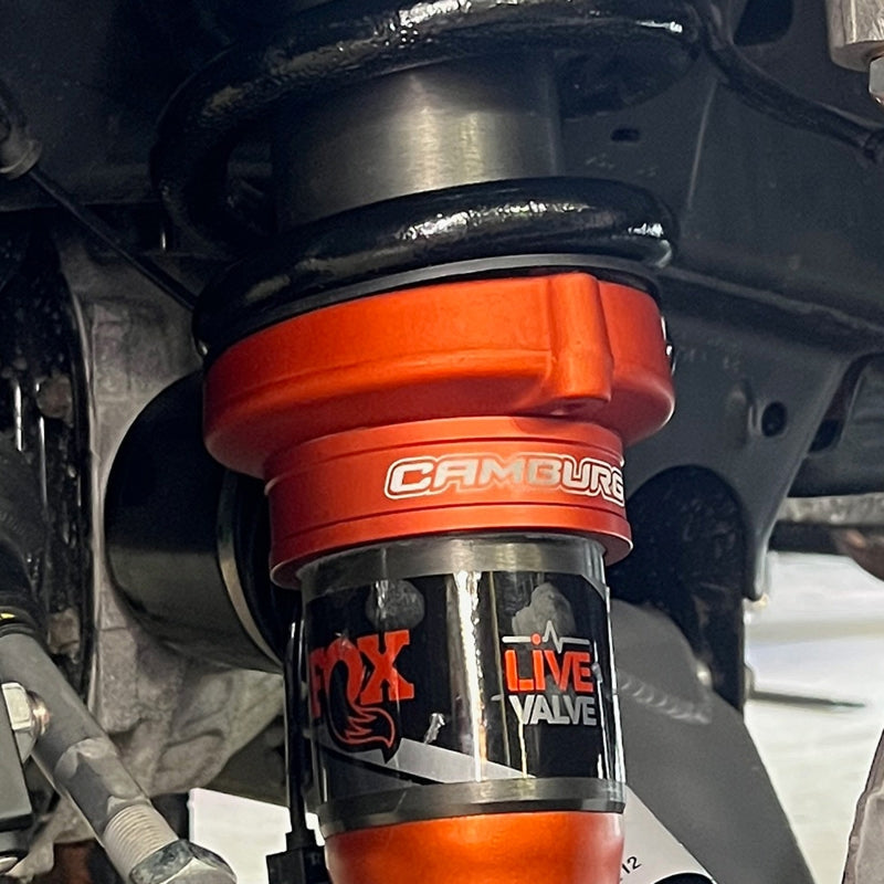 Camburg CAM-110227-ORG - CMBCAM-110227-ORG - Camburg Ford Raptor 21-23 1.5in Front Spring Preload Spacer Kit (Fox Orange) - Shipped in Europe - Tuningsupply.com