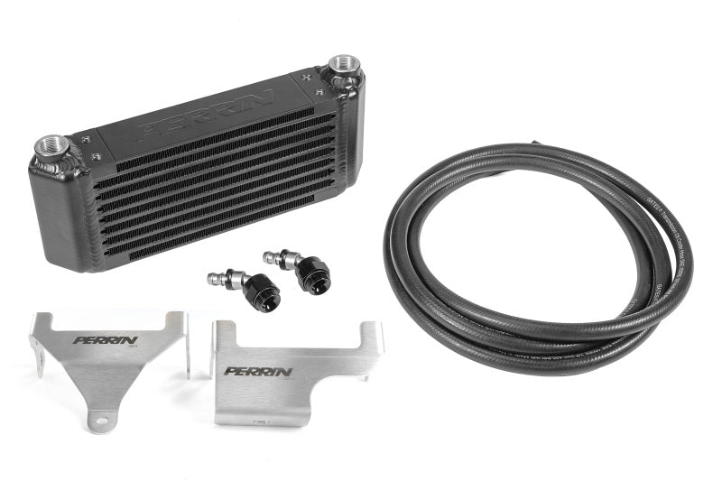 Perrin Performance PSP-OIL-200 - PERPSP-OIL-200 - PERRIN 15-21 Subaru WRX CVT Transmission Oil Cooler Full Kit - Shipped in Europe - Tuningsupply.com