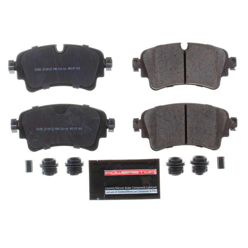 PowerStop Z23-1898 - PSBZ23-1898 - Power Stop 17-19 Audi A4 Rear Z23 Evolution Sport Brake Pads w/Hardware - Shipped in Europe - Tuningsupply.com