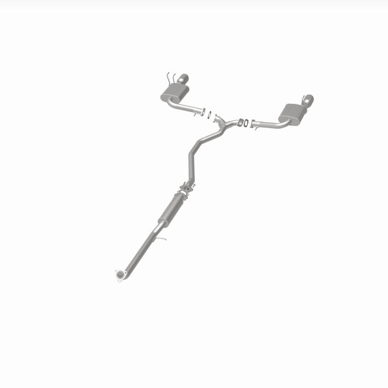 Magnaflow 19312 - MAG19312 - MagnaFlow Cat-Back 2016 Honda Civic (Sedan Only) 1.5L L4 Turbo 2.25in SS Dual Outlet - Shipped in Europe - Tuningsupply.com