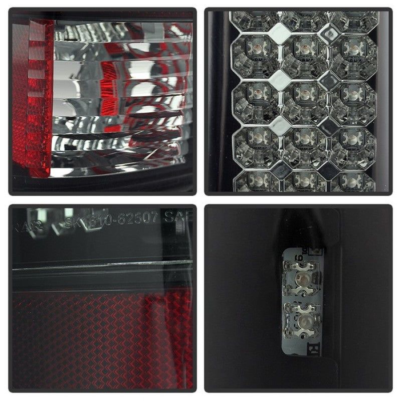 SPYDER 5078179 - SPY5078179 - Spyder Ford F150 side 97-03/F250 Super Duty 99-07 LED Tail Lights Blk Smke ALT-YD-FF15097-LED-BSM - Shipped in Europe - Tuningsupply.com