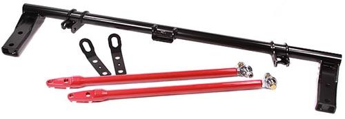 Innovative Mounts 59310 - INM59310 - Innovative 90-93 Accord H/F-Series Black Steel Competition Traction Bar Kit (H/F-Series engine) - Shipped in Europe - Tuningsupply.com
