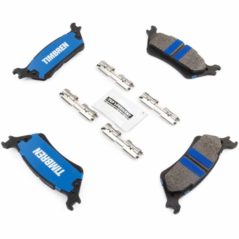 Timbren TIM-D1602SD - TIMTIM-D1602SD - Timbren 15-20 Ford F-150/Lobo BES Severe Duty Semi-Metallic Brake Pads - Rear - Shipped in Europe - Tuningsupply.com