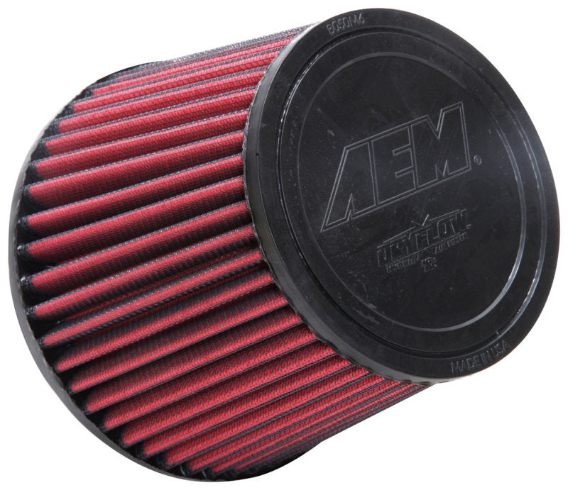 AEM Induction 21-2073DK - AEM21-2073DK - AEM 5 in x 5 in Dryflow Air Filter - Shipped in Europe - Tuningsupply.com