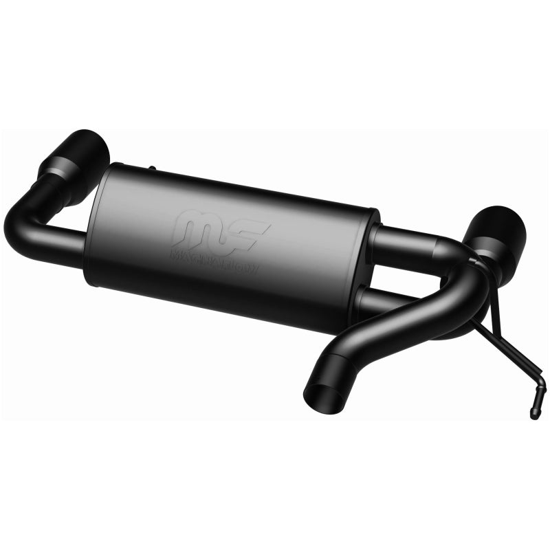 Magnaflow 19555 - MAG19555 - MagnaFlow 2021 Ford Bronco 2.3L I-4 Axle-Back Exhaust w/ Dual Split Rear Style Exit- Black Tips - Shipped in Europe - Tuningsupply.com
