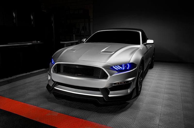 ORACLE Lighting 1446-332 - ORL1446-332 - Oracle 18-21 Ford Mustang Dynamic DRL w/ Halo Kit & Sequential Turn Signal - ColorSHIFT - Shipped in Europe - Tuningsupply.com