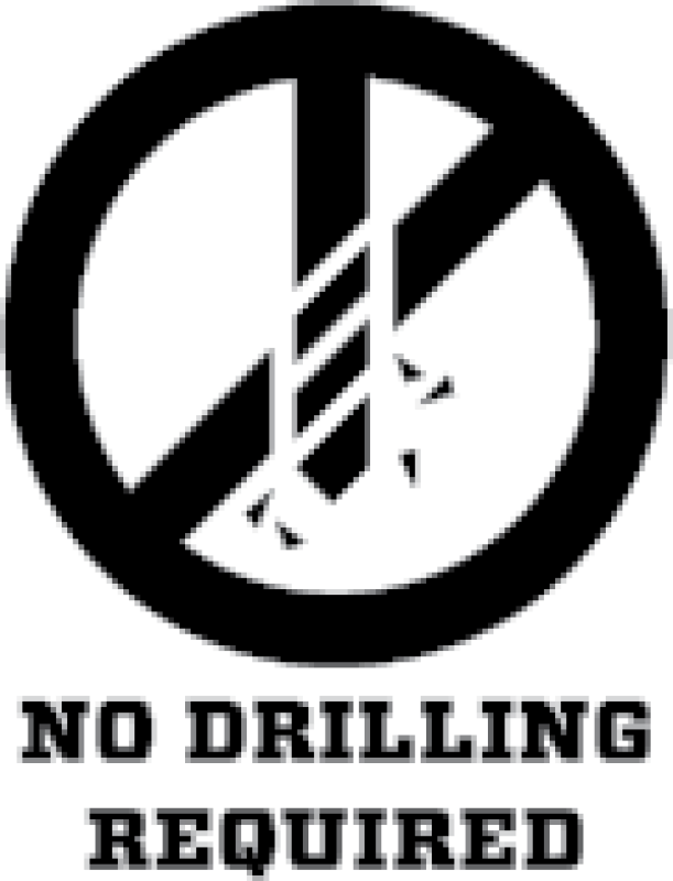 Husky Liners 59511 - HSL59511 - Husky Liners 19-22 Ford Ranger Rear Custom Mud Guards - Black - Shipped in Europe - Tuningsupply.com