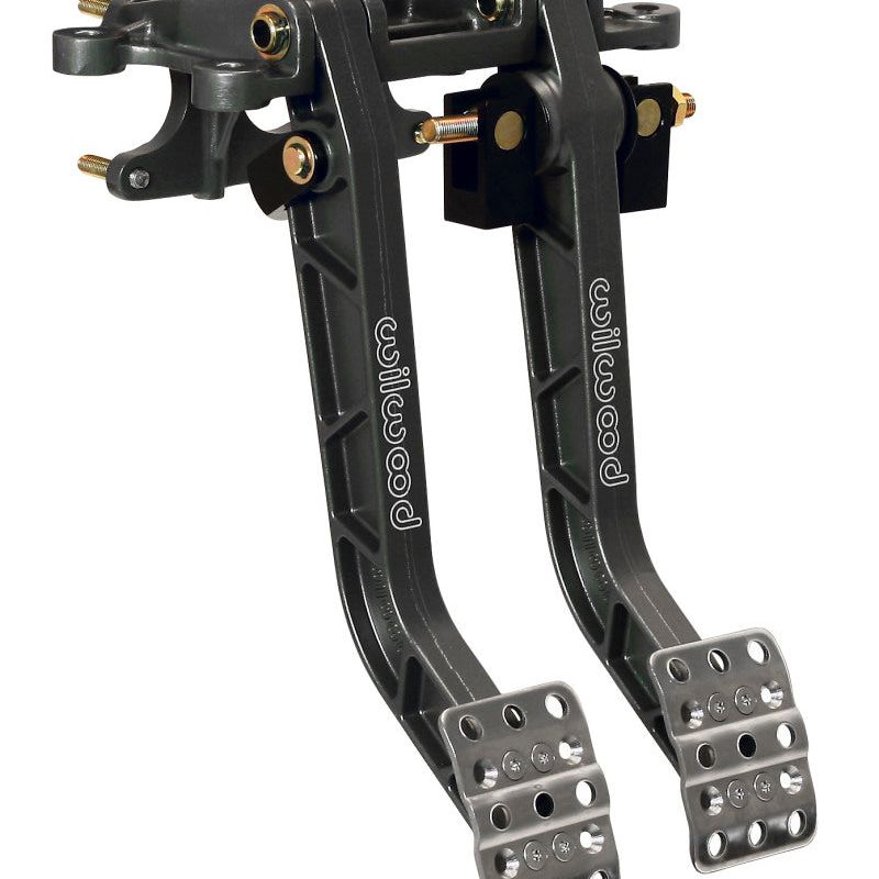 Wilwood 340-11295 - WIL340-11295 - Wilwood Adjustable Dual Pedal - Brake / Clutch - Fwd. Swing Mount - 6.25:1 - Shipped in Europe - Tuningsupply.com