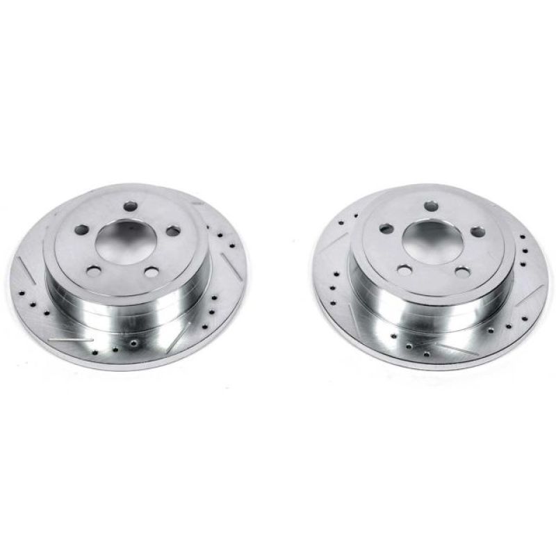 PowerStop AR8768XPR - PSBAR8768XPR - Power Stop 03-07 Jeep Liberty achter Evolution geboorde en gesleufde rotors - paar - Shipped in Europe - Tuningsupply.com
