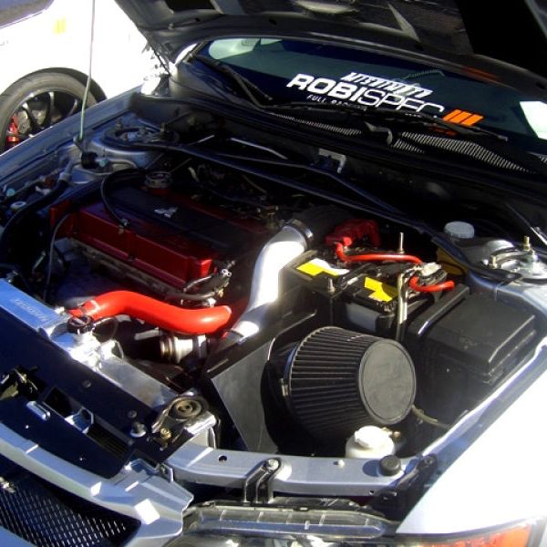 Mishimoto MMRAD-EVO-01 - MISMMRAD-EVO-01 - Mishimoto 03-07 Mitsubishi Lancer Evo Manual Aluminum Radiator - Shipped in Europe - Tuningsupply.com