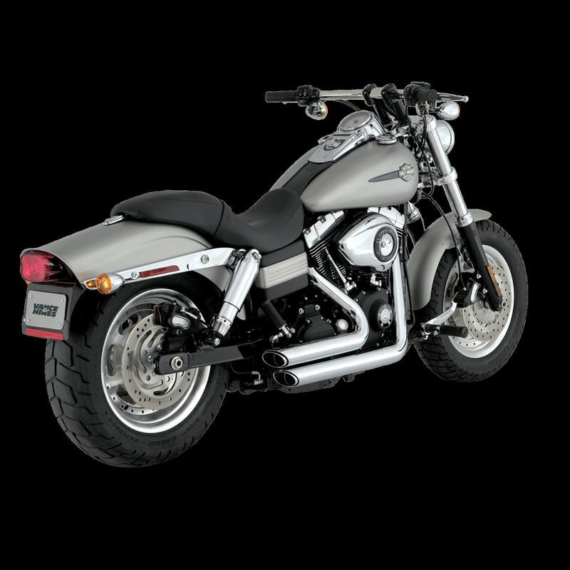 Vance and Hines 17317 - VAH17317 - Vance & Hines 06-11 Harley-Davidson Dyna Shortshots Staggered PCX Full System Exhaust - Shipped in Europe - Tuningsupply.com