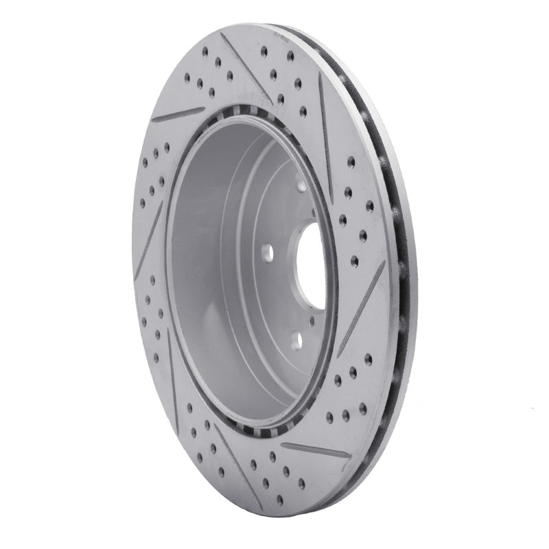R1 Concepts 830-13022L - RNC830-13022L - R1 08-20 Subaru WRX Sti Rear Left Drilled & Slotted Geo-Carbon Rotor - Shipped in Europe - Tuningsupply.com