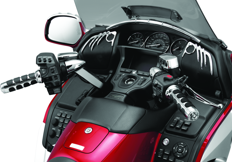 Kuryakyn 6183 - KUR6183 - Kuryakyn ISO Grips For GL1800 With Heated Grips Chrome - Shipped in Europe - Tuningsupply.com