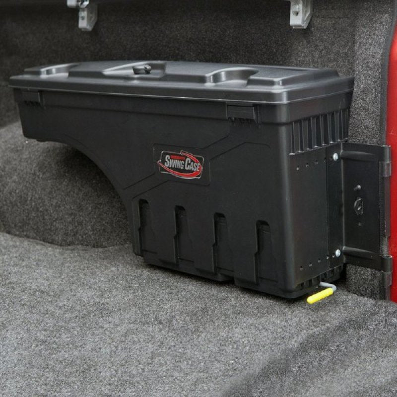 Undercover SC503P - UNDSC503P - UnderCover 2022 Nissan Frontier Ext/Crew All Beds Passenger Side Swing Case - Black Smooth - Shipped in Europe - Tuningsupply.com