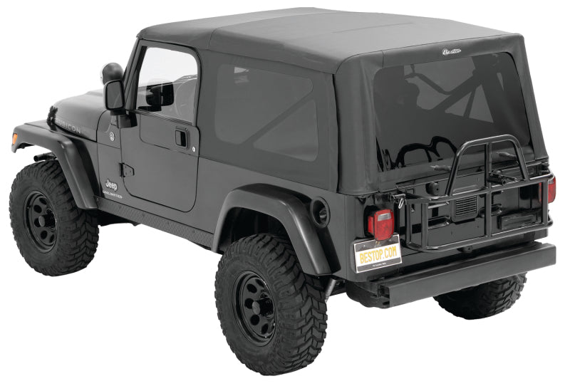 Bestop 54721-35 - BES54721-35 - Bestop 04-06 Jeep Wrangler TJ Unlimited Supertop (Black Diamond) - Shipped in Europe - Tuningsupply.com