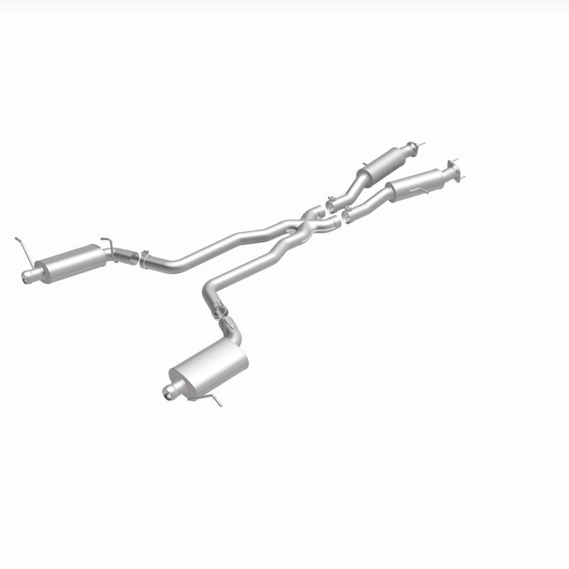 Magnaflow 15064 - MAG15064 - MagnaFlow 12 Jeep Grand Cherokee V8 6.4L Dual Split Rear Exit Stainless Cat Back Performance Exhaust - Shipped in Europe - Tuningsupply.com