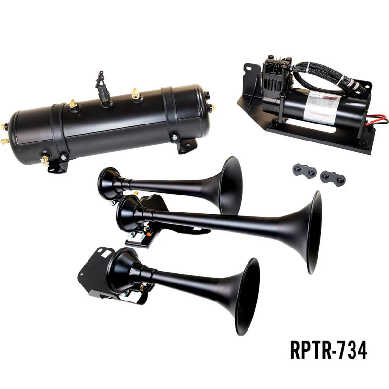 Kleinn Air Horns RPTR-734 - KLERPTR-734 - Kleinn 17-26 Ford Raptor Onboard Air System w/ Model 730 Horns - Shipped in Europe - Tuningsupply.com