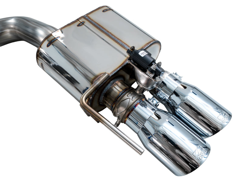 AWE Tuning 3025-42550 - AWE3025-42550 - AWE Tuning 18-23 S550 Mustang GT SwitchPath Exhaust - Chrome Silver Tips - Shipped in Europe - Tuningsupply.com