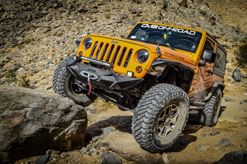 DV8 Offroad INFEND-01FB - DVEINFEND-01FB - DV8 Offroad 07-18 Jeep Wrangler JK Front Aluminum Inner Fender - Black - Shipped in Europe - Tuningsupply.com