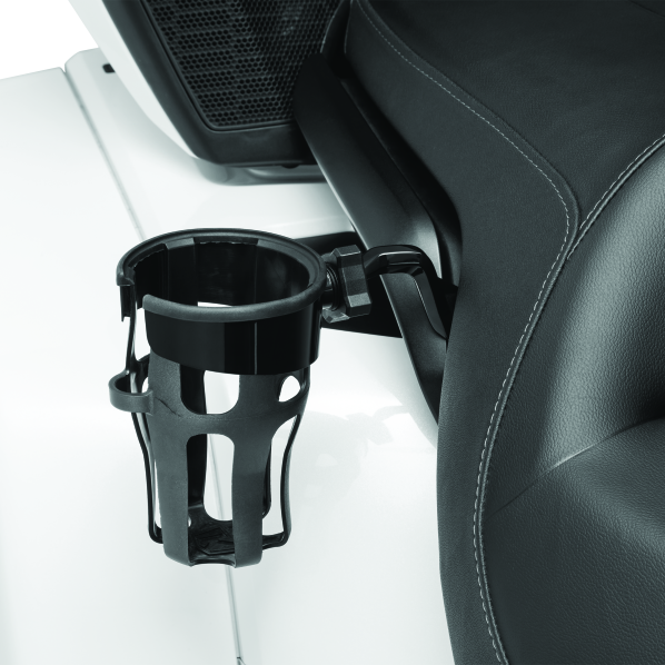 Kuryakyn 6493 - KUR6493 - Kuryakyn Reflex Drink Holder 18 and Up GL1800 Passenger Mount Black - Shipped in Europe - Tuningsupply.com