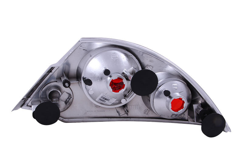 ANZO 221080 - ANZ221080 - ANZO 2000-2005 Mitsubishi Eclipse Taillights Chrome - Shipped in Europe - Tuningsupply.com