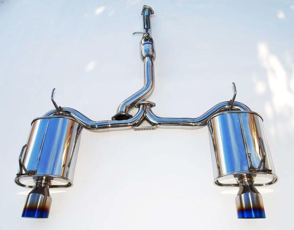 Invidia - INVHS00HS1G2T - Invidia 00+ S2000 Q300 Dual Titanium Tip Cat-back Exhaust - Shipped in Europe - Tuningsupply.com