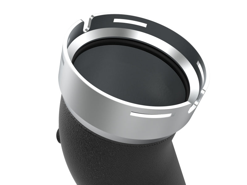 aFe 46-20449-B - AFE46-20449-B - aFe 20-23 GM Diesel Trucks V8 6.6L L5P BladeRunner 3.5in Aluminum Cold Charge Pipe - Black - Shipped in Europe - Tuningsupply.com