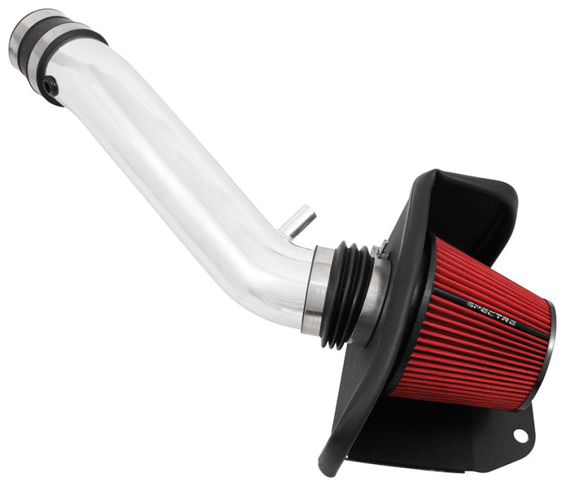 Spectre 9071 - SPE9071 - Spectre 16-18 Jeep Grand Cherokee V6-3.6L F/I Air Intake Kit - Polished w/Red Filter - Shipped in Europe - Tuningsupply.com