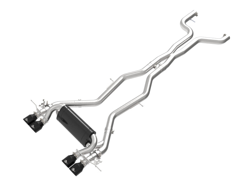 aFe 49-36353-B - AFE49-36353-B - aFe 23-25 BMW M2 L6-3.0L (G87) MACH Force-Xp Cat-Back Exhaust w/ Black Tip - Shipped in Europe - Tuningsupply.com