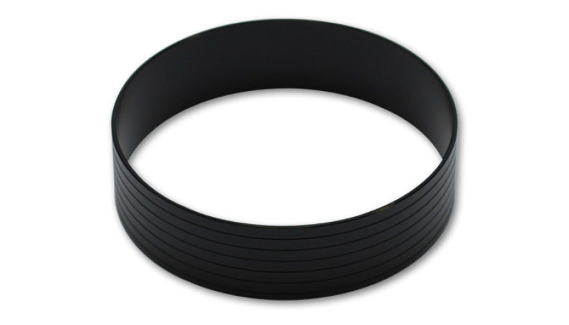 Vibrant 12563 - VIB12563 - Vibrant HD Aluminum Union Sleeve for 2in OD Tubing - Hard Anodized Black - Shipped in Europe - Tuningsupply.com
