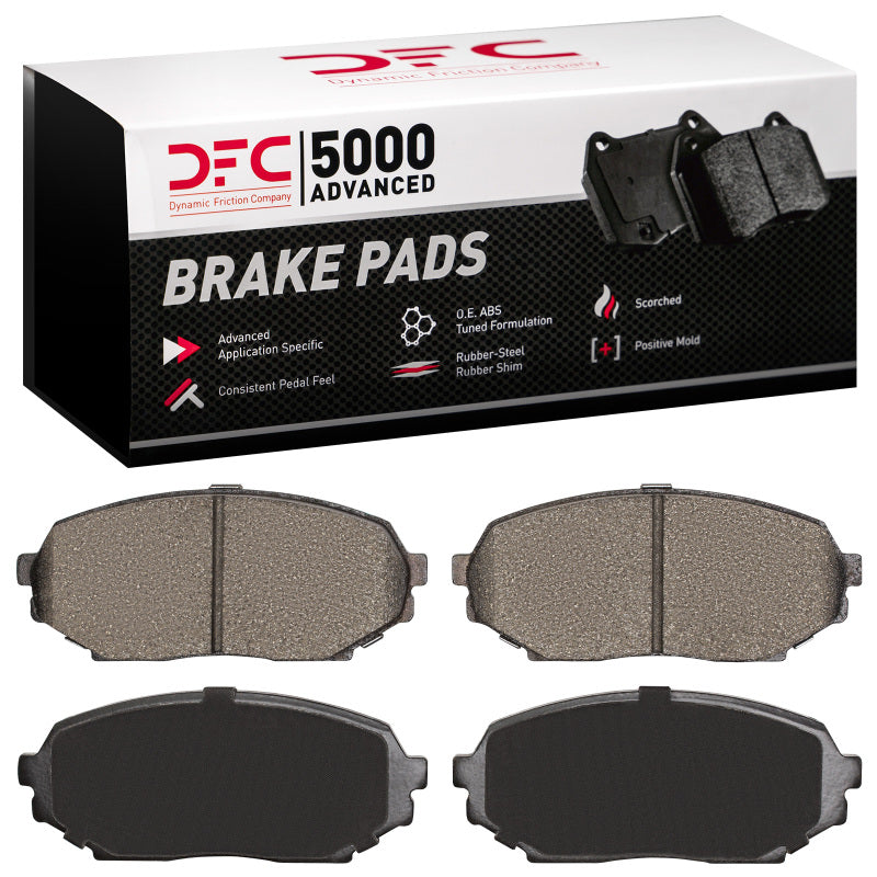 DFC 1551-0525-00 - DFC1551-0525-00 - DFC 90-93 Mazda Miata Front 5000 Advanced Semi Metallic Brake Pads - Shipped in Europe - Tuningsupply.com