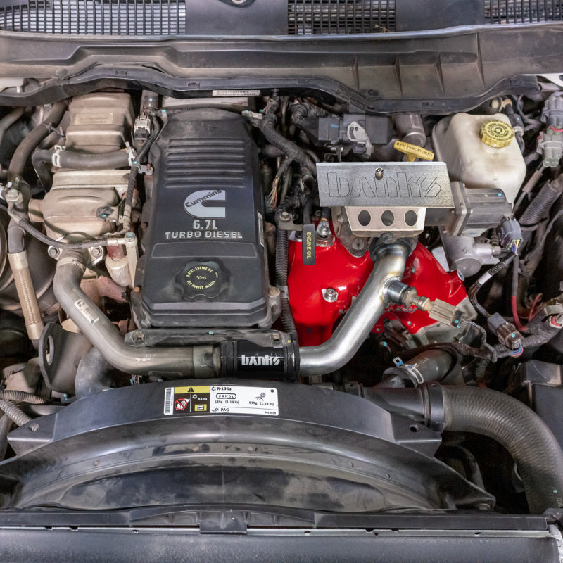 Banks Power 42804-N - GBE42804-N - Banks Power 13-18 Ram 3500/4500/5500 6.7L Diesel Monster-Ram Intake System w/Fuel Line - Natural - Shipped in Europe - Tuningsupply.com
