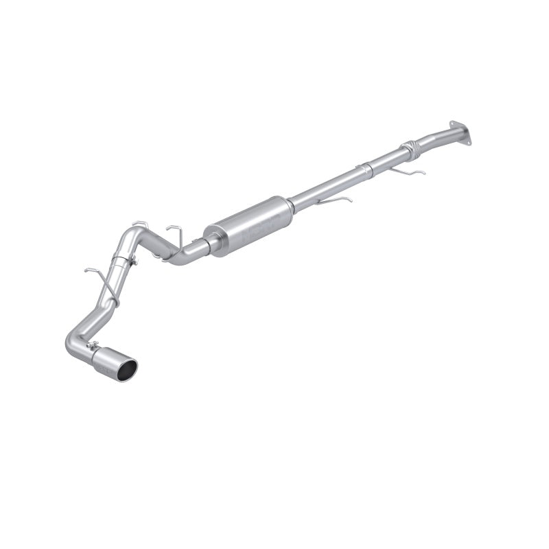 MBRP PS5015AL - MBRPS5015AL - MBRP 2023 Chevy Colorado/GMC Canyon Aluminized Steel 3in Cat-Back Single Side Exit - Shipped in Europe - Tuningsupply.com