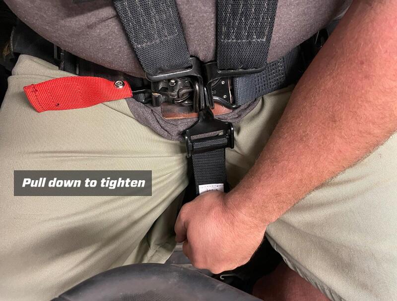 PRP Seats SB5.2S-R - PRPSB5.2S-R - PRP 5.2 Harness - Red - Shipped in Europe - Tuningsupply.com