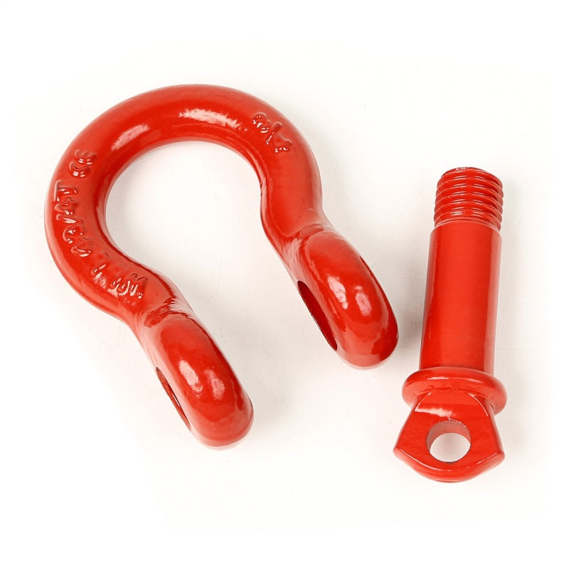 Rugged Ridge 11235.08 - RUG11235.08 - Rugged Ridge Red 3/4in D-Shackles - Shipped in Europe - Tuningsupply.com