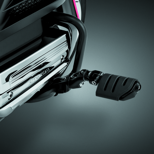 Kuryakyn 3995 - KUR3995 - Kuryakyn Ergo II Trident Dually ISO Pegs With Long Arms Gloss Black - Shipped in Europe - Tuningsupply.com