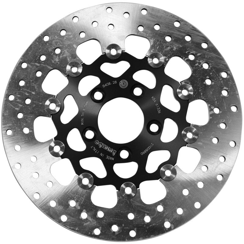 Brembo OE 78B40828 - BRE78B40828 - Brembo OE 00-06 HD FLHTCUI Electra Glide Ultra Clas. 1450CC 292x5mm Brake Disc - Rear Floating - Shipped in Europe - Tuningsupply.com