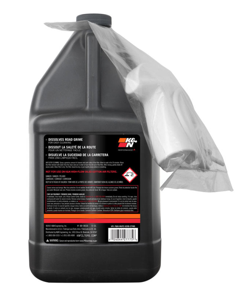 K&N Engineering - KNN99-0638 - K&N 1 Gallon Heavy Duty DRYFLOW Cleaner - Shipped in Europe - Tuningsupply.com