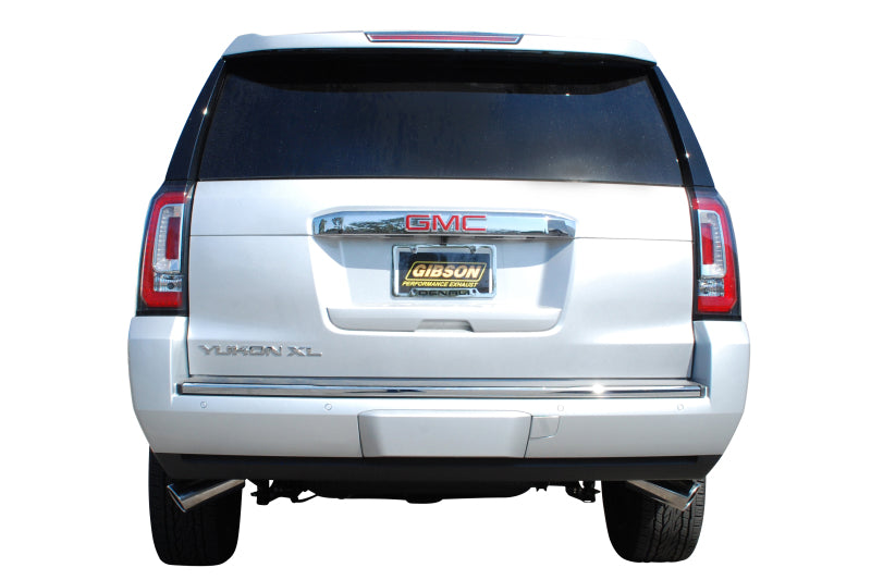 Gibson 5681 - GIB5681 - Gibson 14-19 Cadillac Escalade Base 6.2L 3.5in/2.25in Cat-Back Dual Extreme Exhaust - Aluminized - Shipped in Europe - Tuningsupply.com