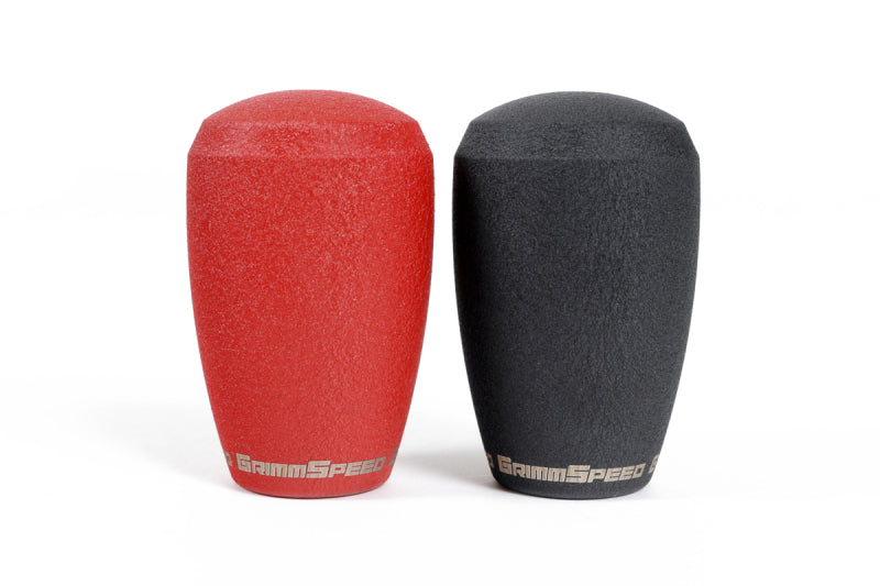 GrimmSpeed GRM380000 - GRMGRM380000 - GrimmSpeed Shift Knob Stainless Steel - Subaru 5 Speed and 6 Speed Manual Transmission - Red - Shipped in Europe - Tuningsupply.com
