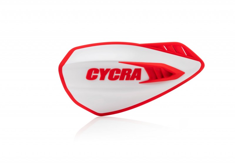 Cycra 1CYC-0056-239 - CYC1CYC-0056-239 - Cycra Cyclone MX - White/Red - Shipped in Europe - Tuningsupply.com