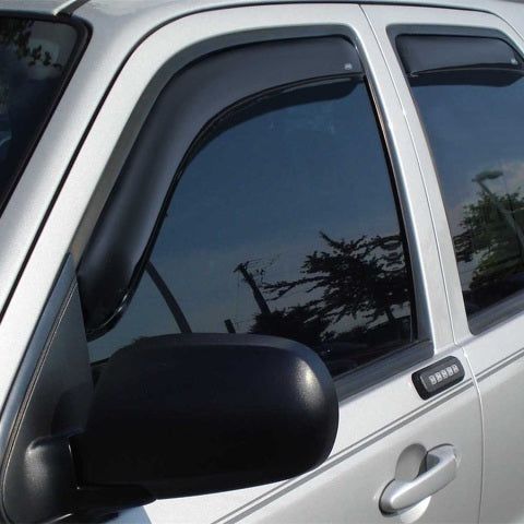 AVS 194056 - AVS194056 - AVS 05-15 Toyota Tacoma Double Cab Ventvisor In-Channel Front & Rear Window Deflectors 4pc - Smoke - Shipped in Europe - Tuningsupply.com