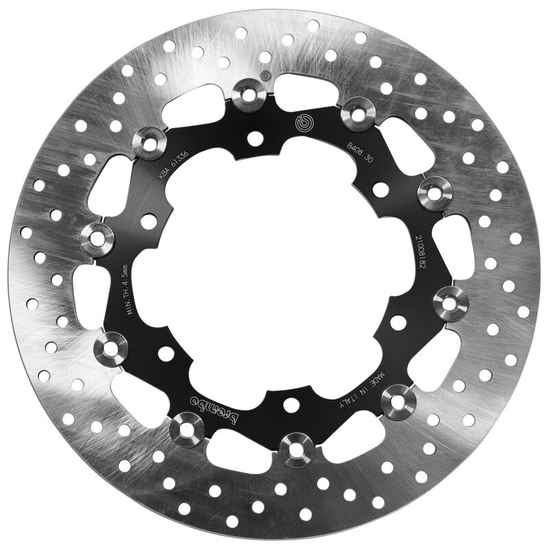 Brembo OE 78B40830 - BRE78B40830 - Brembo OE 05-06 Yamaha DT X Supermotard 125CC/05-06 XJ N 600CC 298x5mm Brake Disc - Front Floating - Shipped in Europe - Tuningsupply.com