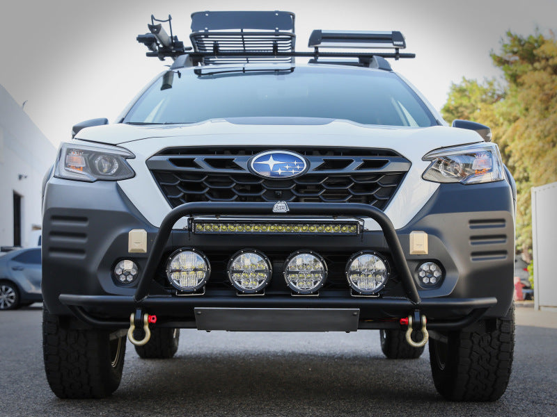 aFe 79-27009 - AFE79-27009 - aFe POWER 20-23 Subaru Outback H4 2.4L (t) / H4 2.5L Terra Guard Front Bumper - Black - Shipped in Europe - Tuningsupply.com